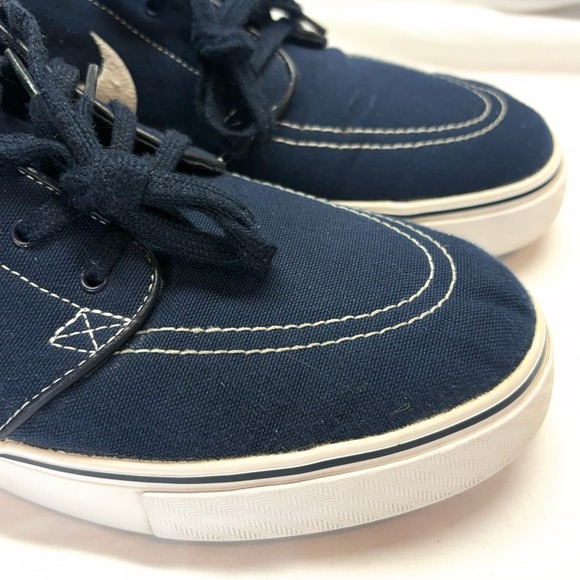 Nike Stefan Janoski Zoom Air 615957-414 Men's Sz 11.5 Blue White Skate Shoes - Picture 11 of 16